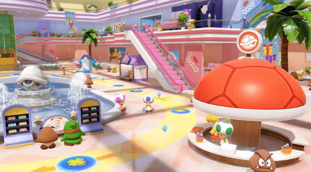 Board game mode of Super Mario Party Jamboree