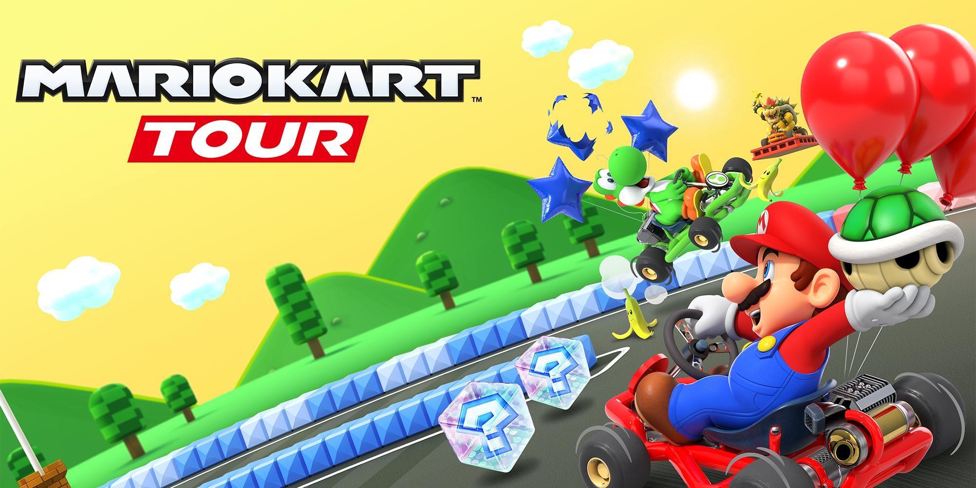 4. Mario Kart Tour - mobile games to play with your partner