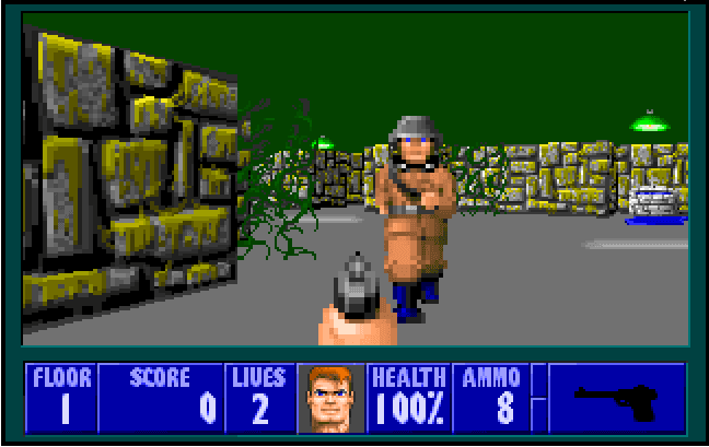 Wolfenstein - 3d game maker for android (Picture: Collected)